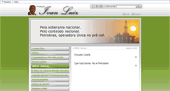 Desktop Screenshot of professorivanluiz.com.br
