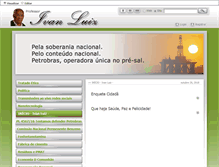 Tablet Screenshot of professorivanluiz.com.br